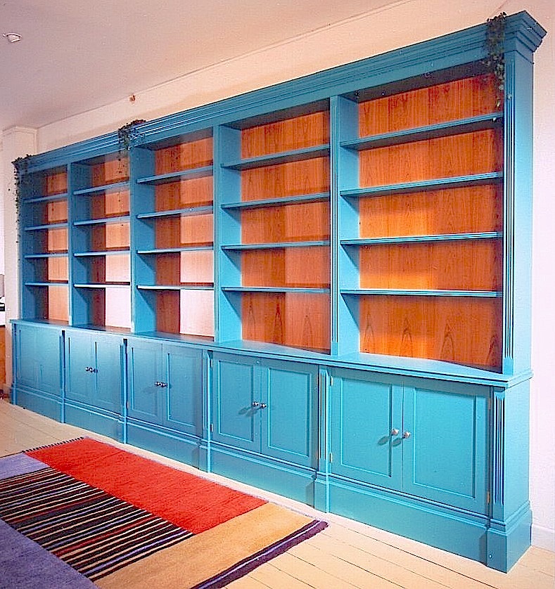 Painted-Bookcase