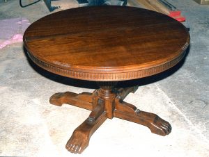 Carved-Oak-Table