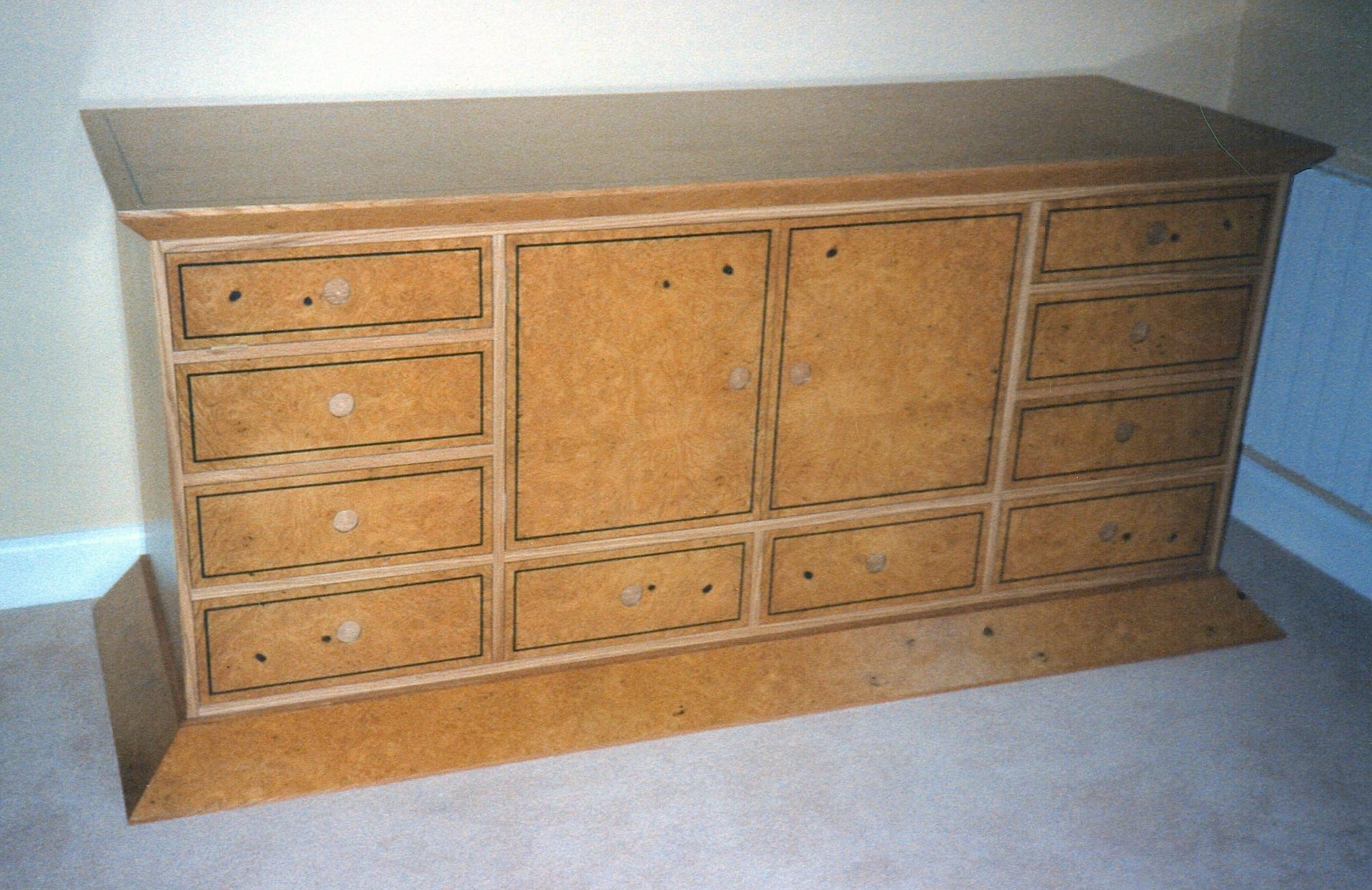 Burr-Wood-Cabinet